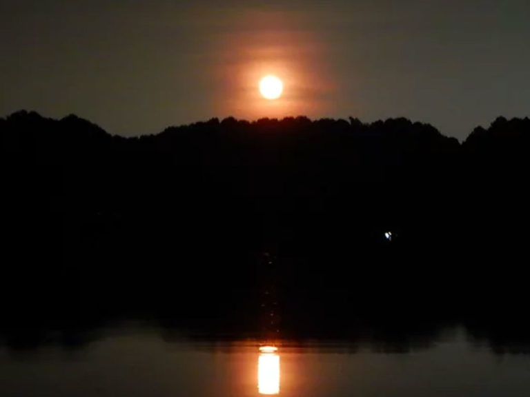 Full Moon Paddle at Hoffler Creek