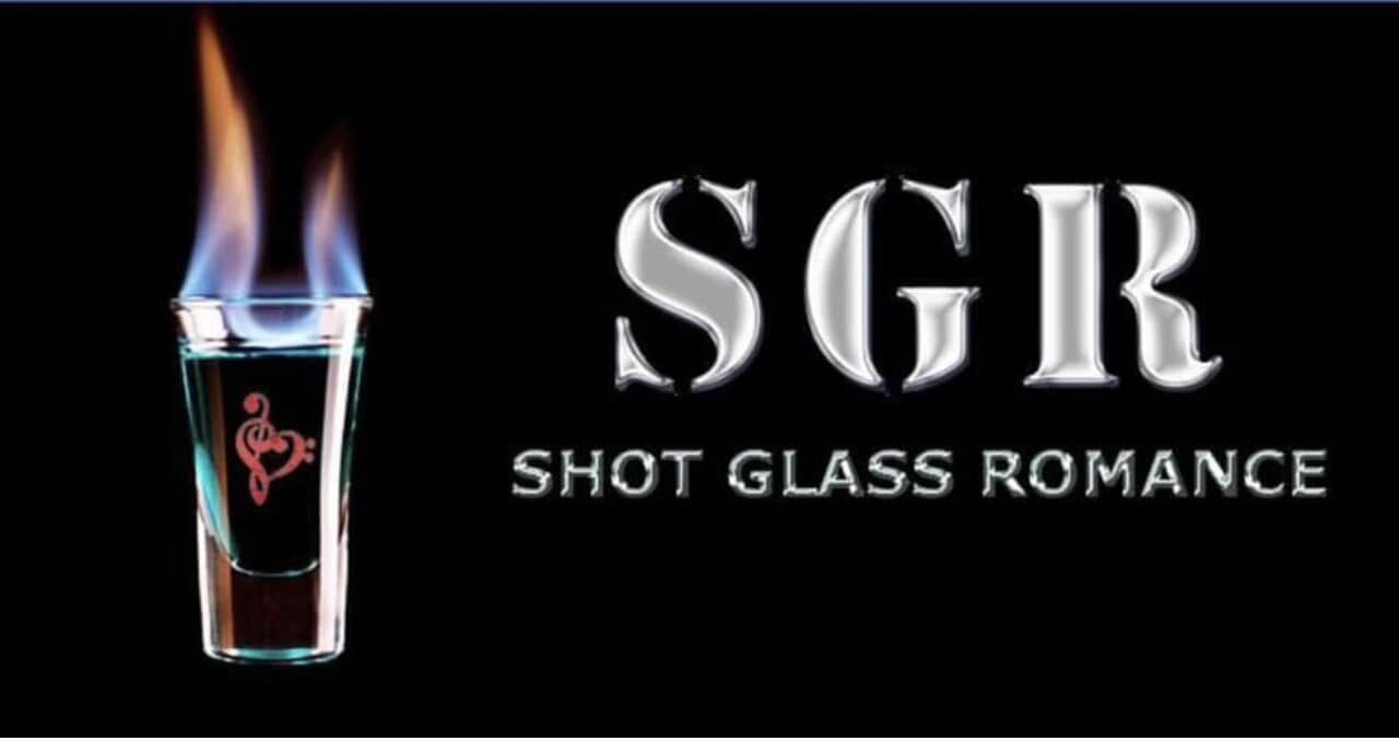 Band Logo SGR with flaming shotglass