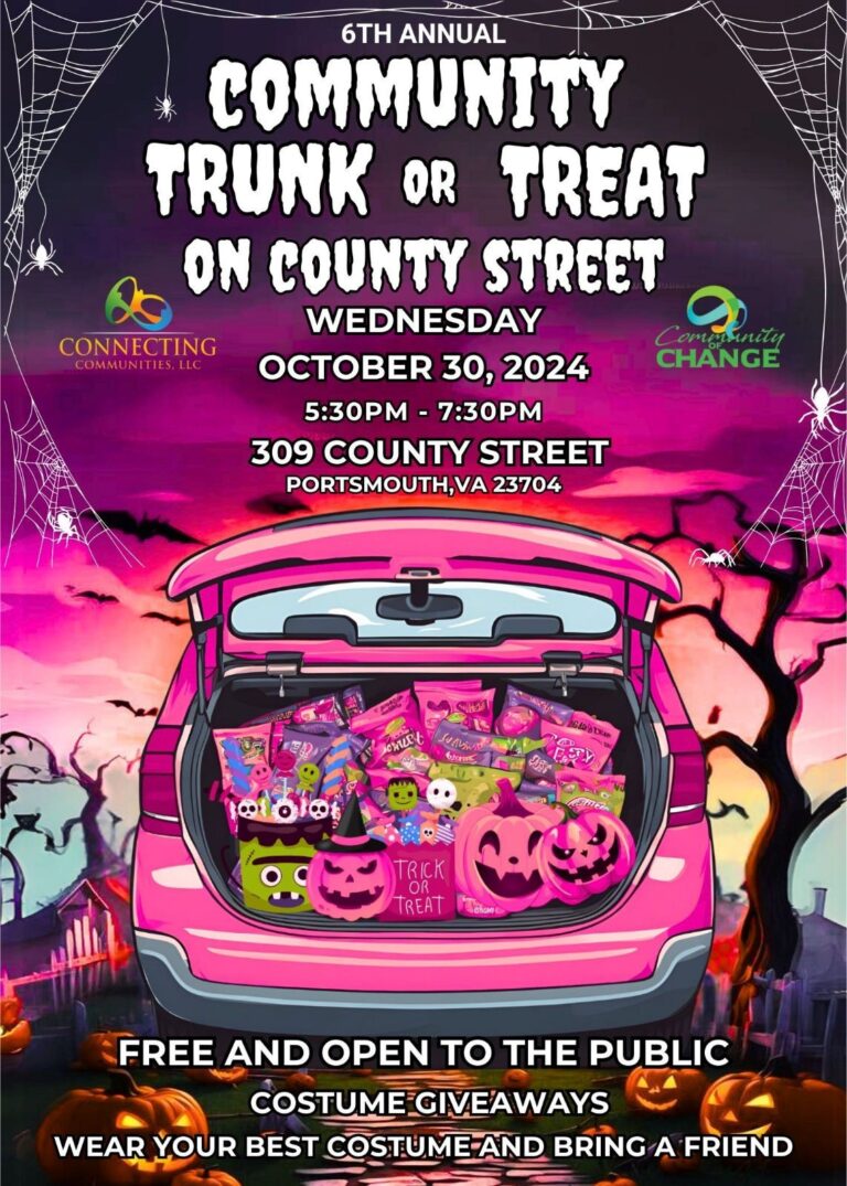 6th Annual Community of Change Trunk or Treat