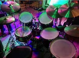 Drum kit set up