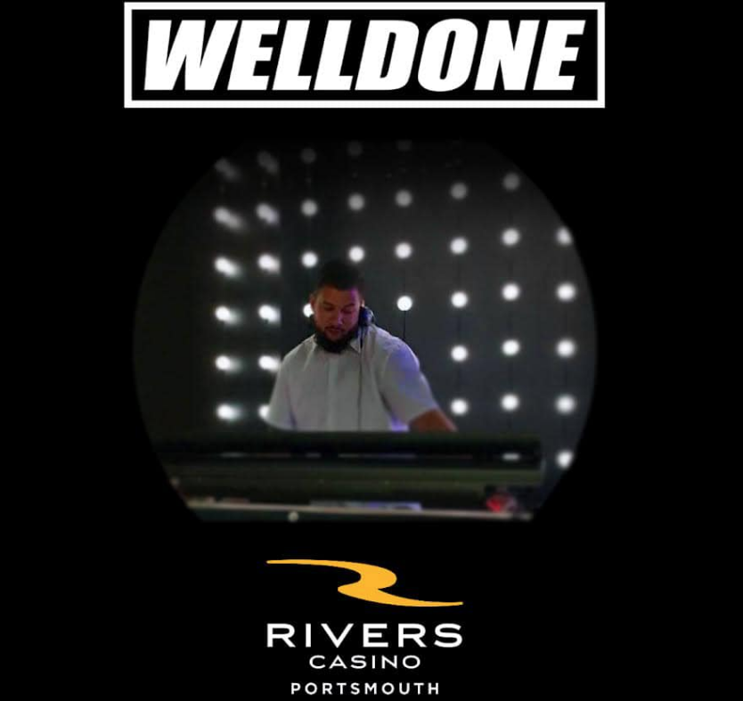DJ Welldone event poster