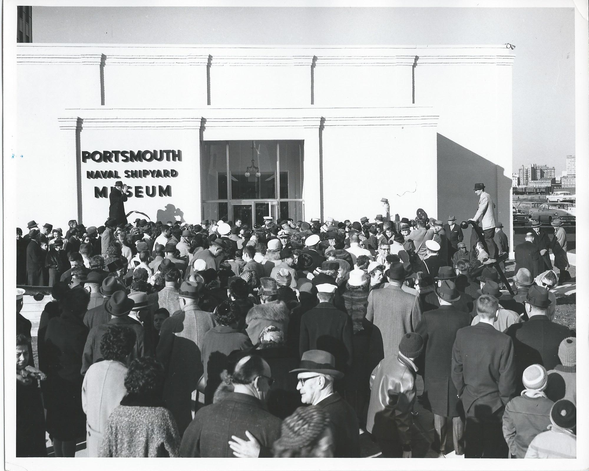 Opening Day of the Naval Shipyard Museum on Jan 27 1963