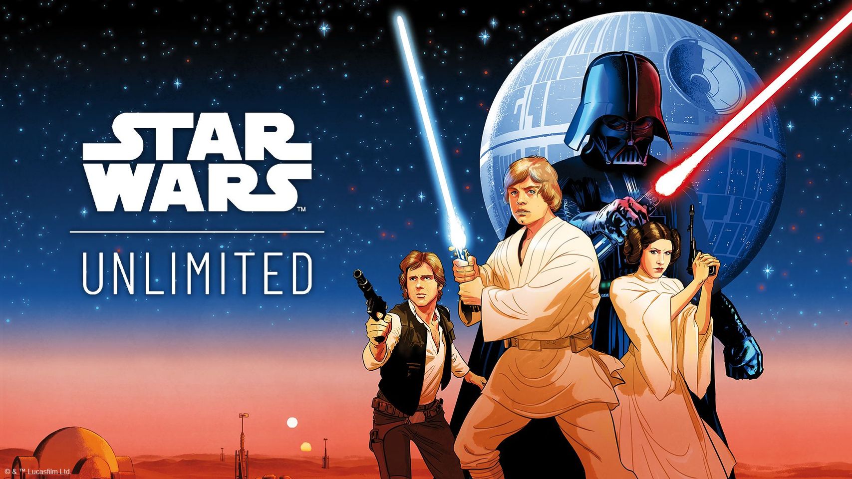 event poster with Star Wars Characters