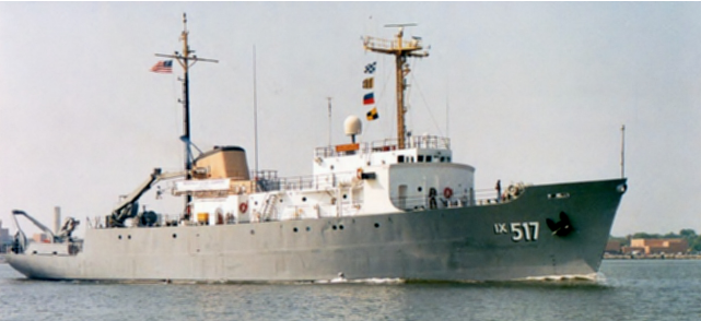 USS Gosport at sea