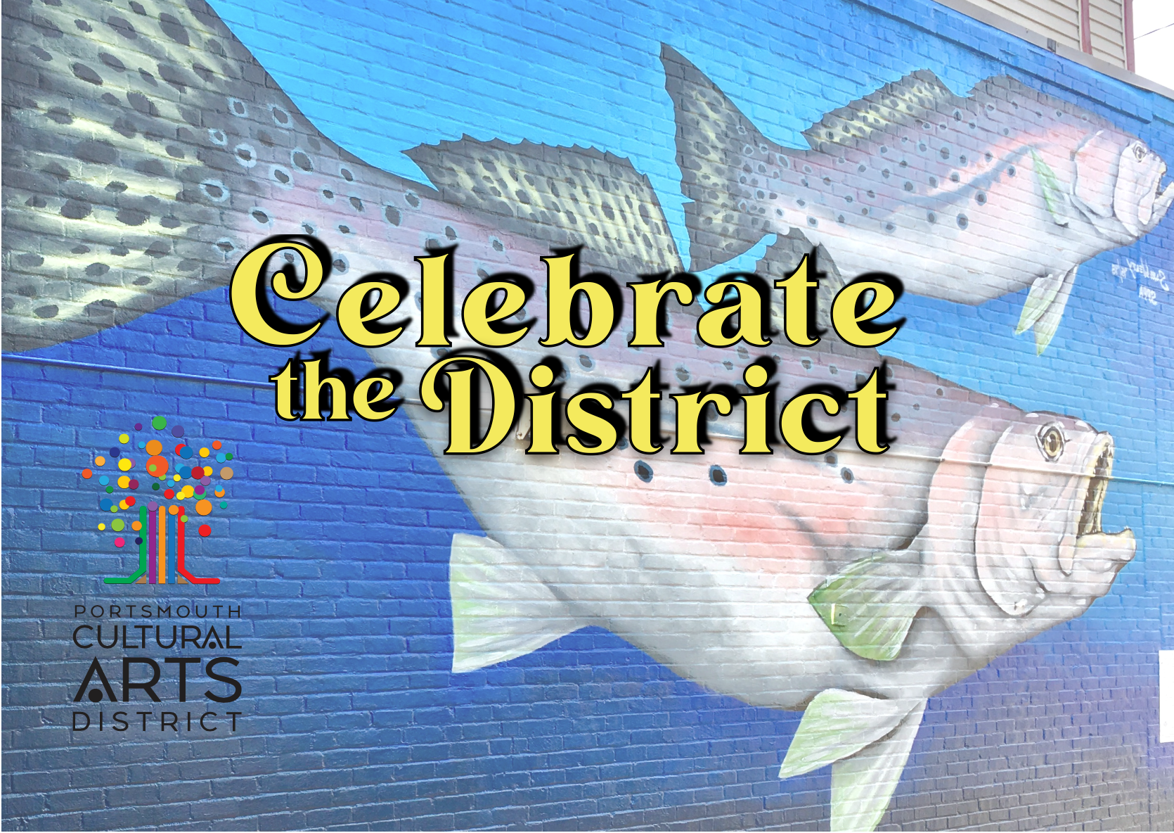 Celebrate teh District event poster