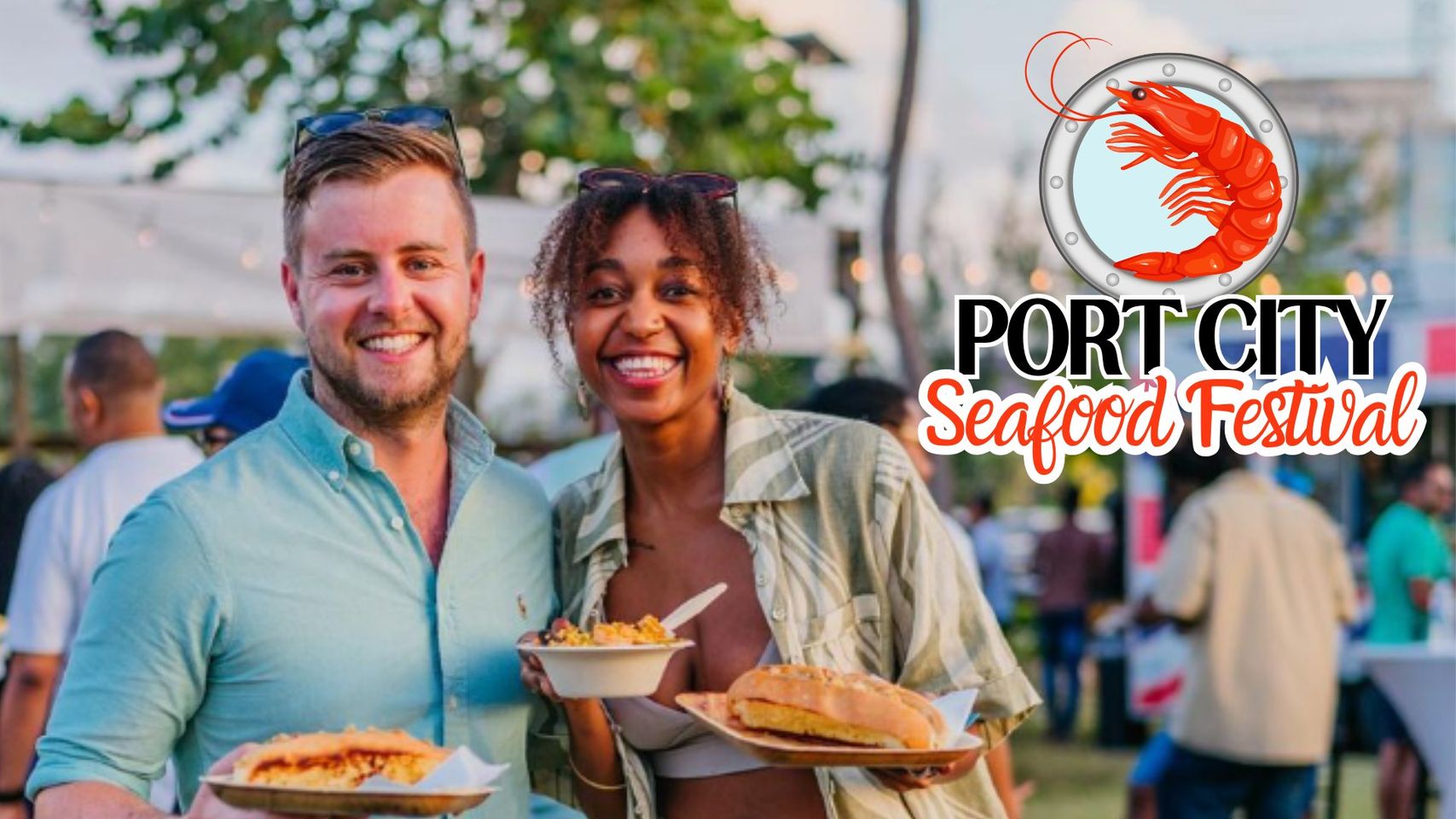 Port City Seafood Festival Event Poster