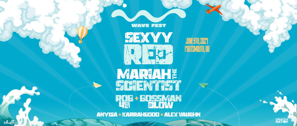 Wave Fest Event Poster