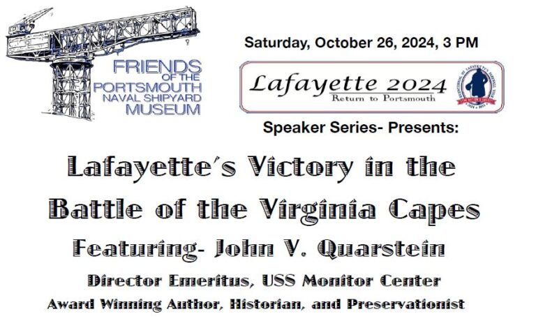 LaFayette- Victory in the Battle of the Virginia Capes