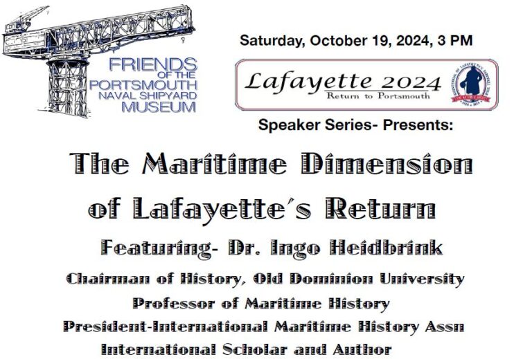 Lafayette- the Maritime Dimensions of LaFayette&#8217;s Return