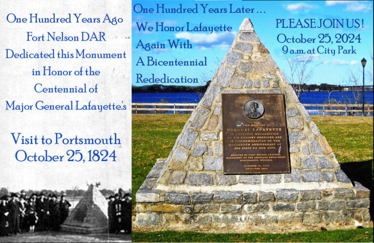 Lafayette- Monument Re-dedication