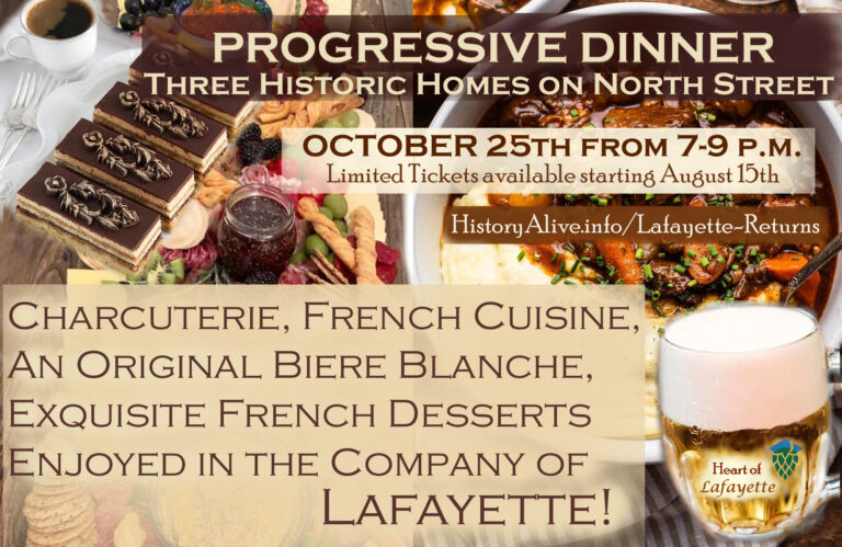 Lafayette- Progressive Dinner