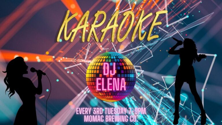 Karaoke with DJ Elena at MoMac Brewing