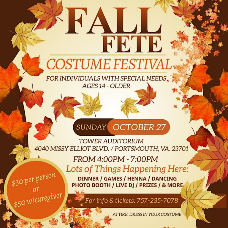 Special Needs- Fall Fete at Tower Auditorium