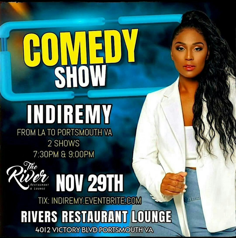 Indiremy Comedy Show Live at Rivers Restaurant &#038; Lounge