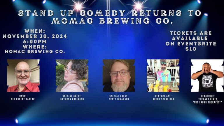 Sunday Funnies Stand Up Comedy at MoMac Brewing