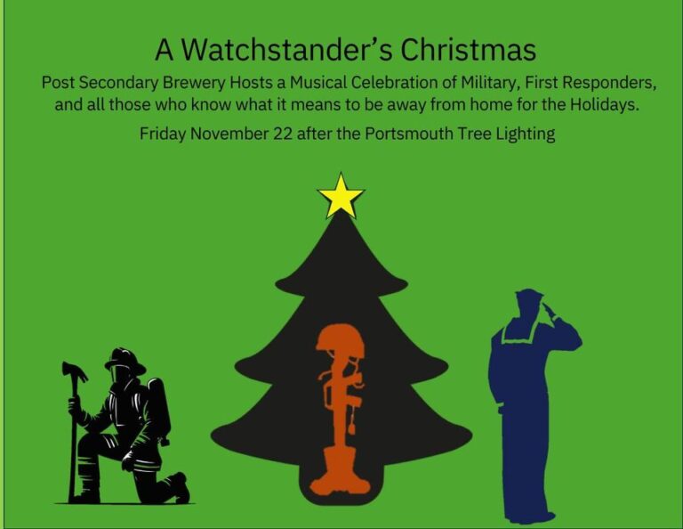 A Watchstanders Christmas at Post Secondary Brewing