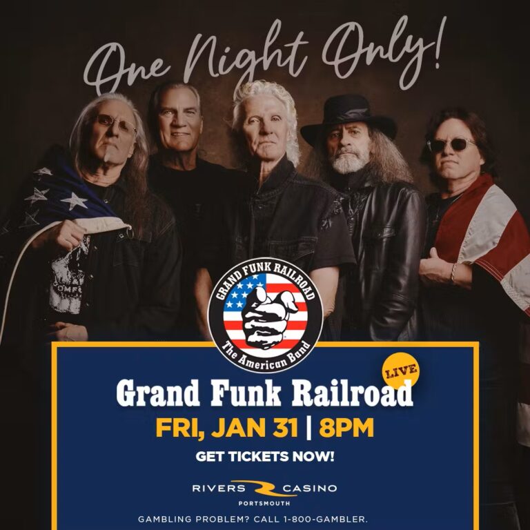 Grand Funk Railroad Live at Rivers Casino