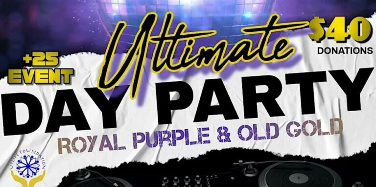 Royal Purple &#038; Old Gold Ultimate Day Party at Venue 757