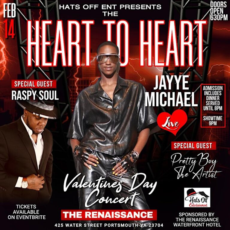 Heart To Heart Valentines Day Concert at the Renaissance Hotel