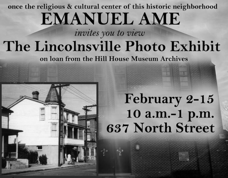 Lincolnsville Photo Exhibit at Emanuel A.M.E.