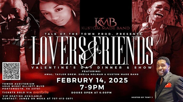 Lovers &#038; Friends Valentine Day Dinner &#038; Show at the Tower Auditorium