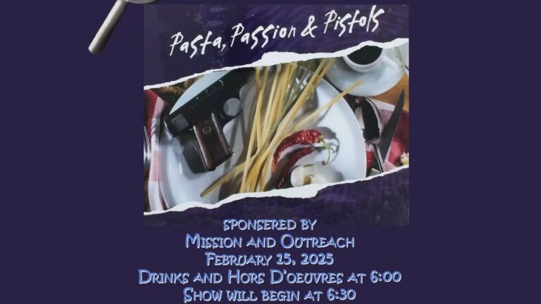 Murder Mystery Dinner &#8211; Pasta, Passion &#038; Pistols