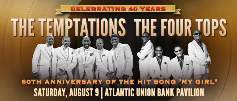 The Temptations and The Four Tops Live at the Pavilion