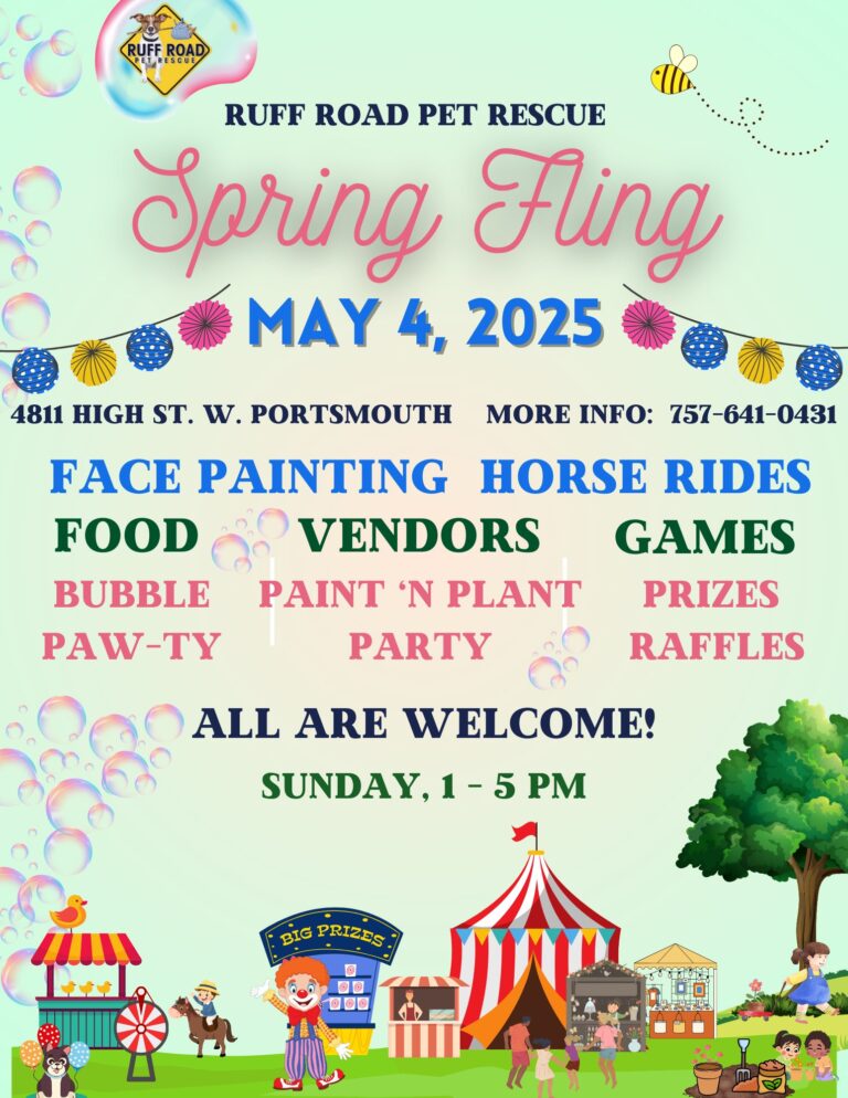 Ruff Roads Spring Fling Paw-ty