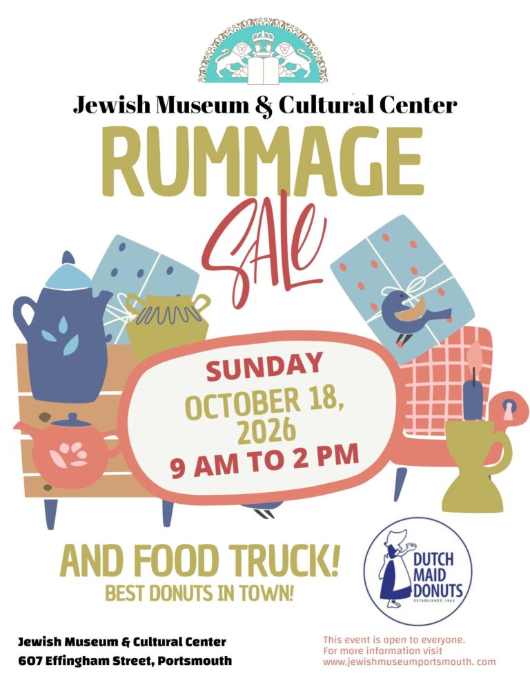 Rummage Sale at the Jewish Museum & Cultural Center