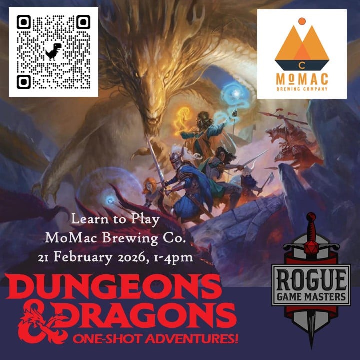 Learn to Play D&D at MoMac Brewing Co.