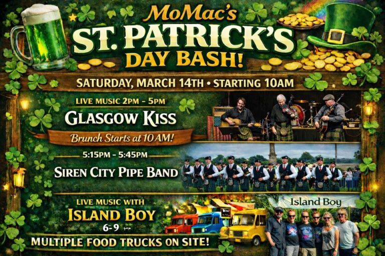 St. Patrick’s Day Bash at MoMac Brewing