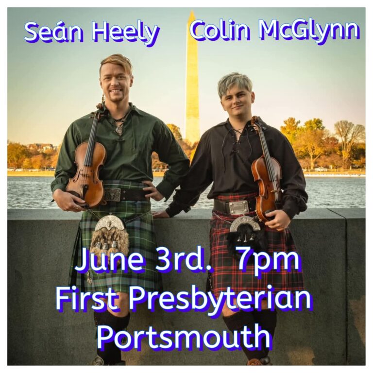 Sean Heeley & Glen McGlynn at First Presbyterian Church