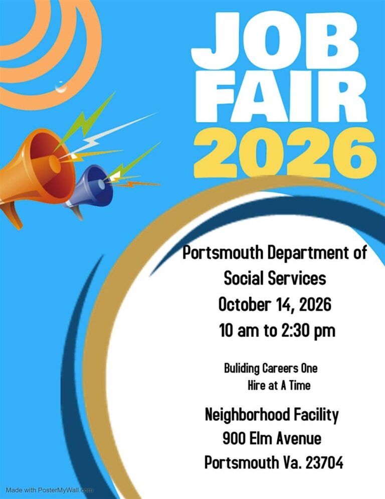 Portsmouth Department of Social Services Job Fair