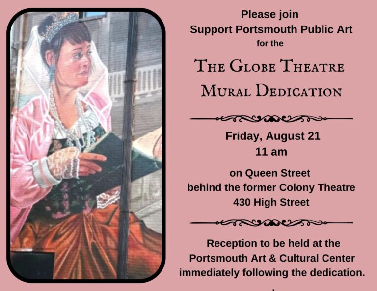 Globe Theatre Mural Dedication